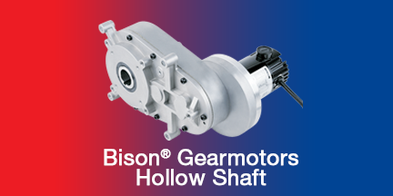 Bison Hollow Shaft Gearmotors