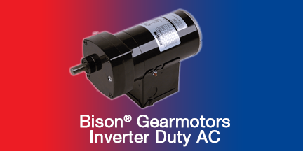 Bison Inverter Duty AC Gearmotors