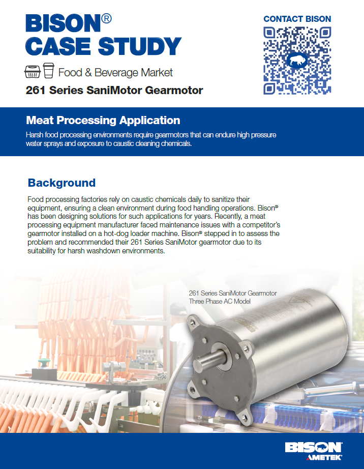 Meat processing case study PDF image